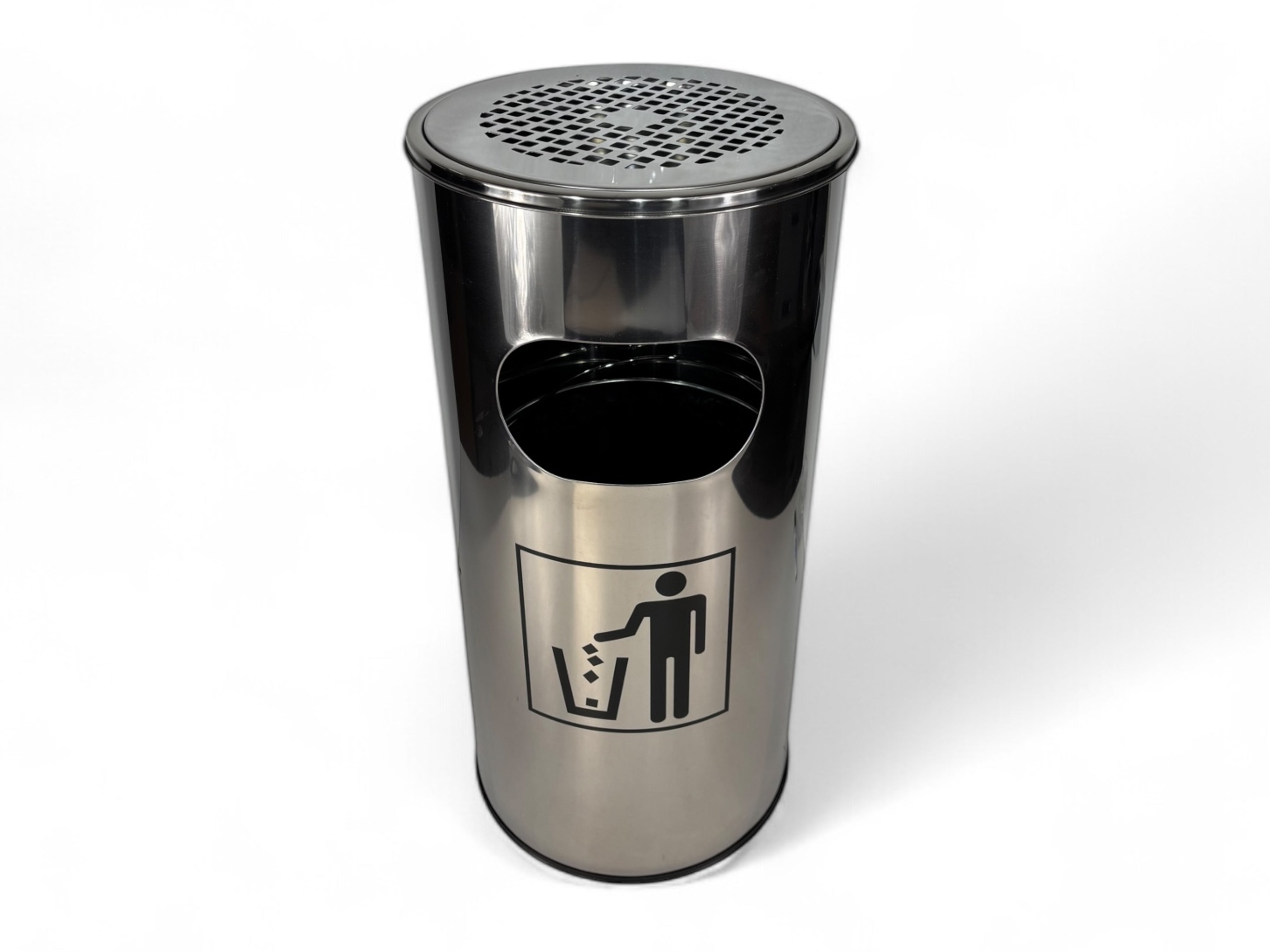 eventverleih-catering-standaschenbecher-mit-m-lleimer-30l-edelstahl image 1