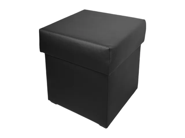 eventverleih-schleswig-holstein-lounge-sitzw-rfel-schwarz-kunstleder image 1