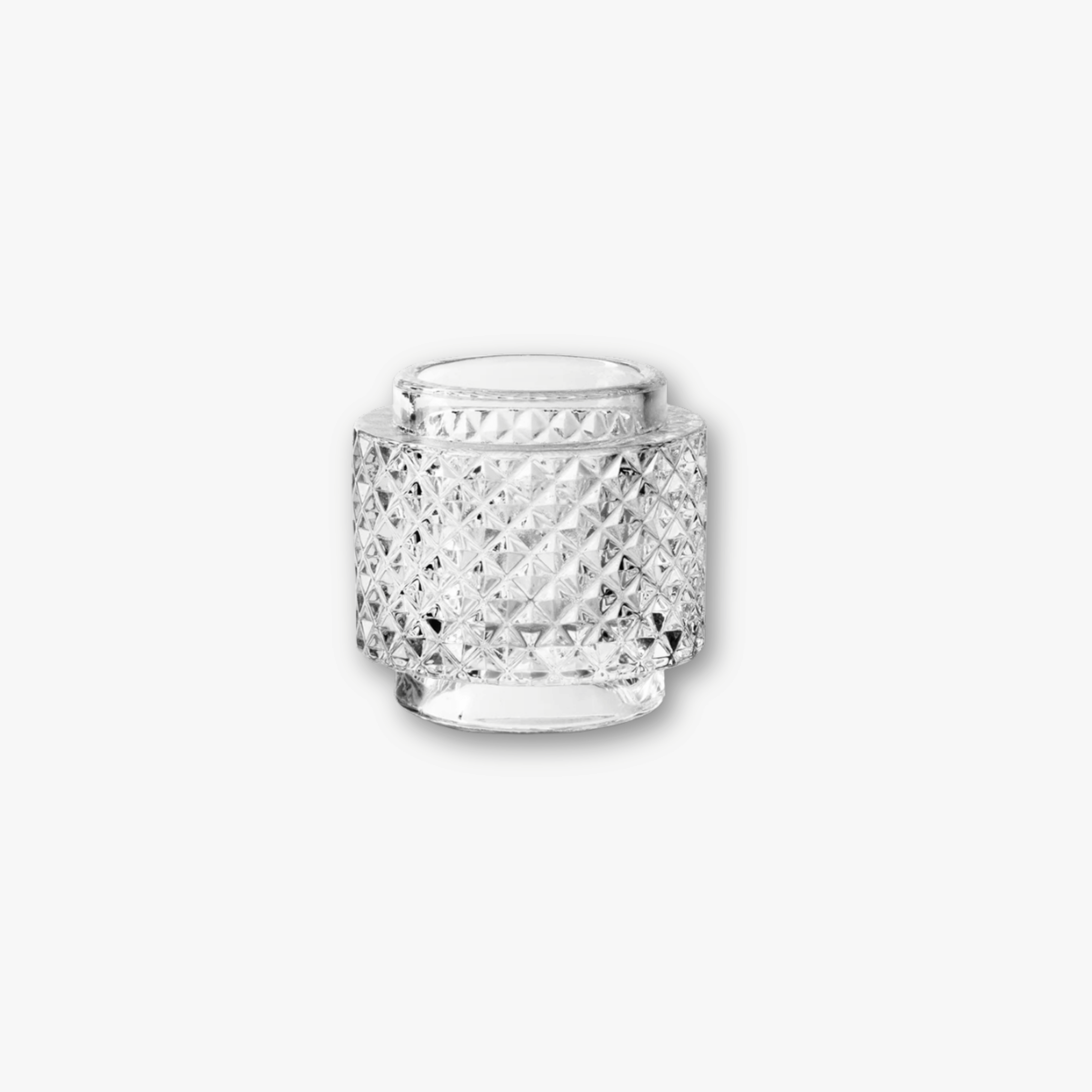 eventzauber-teelichtglas-struktur-facette-klar-elegant image 1