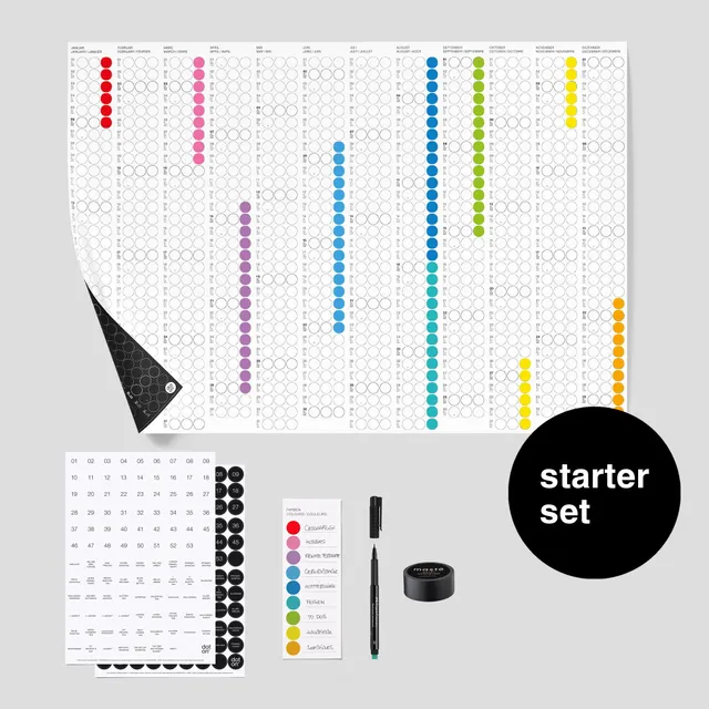 dot-on-starter-set-planen-2027-jahresplaner-mit-dots image 1