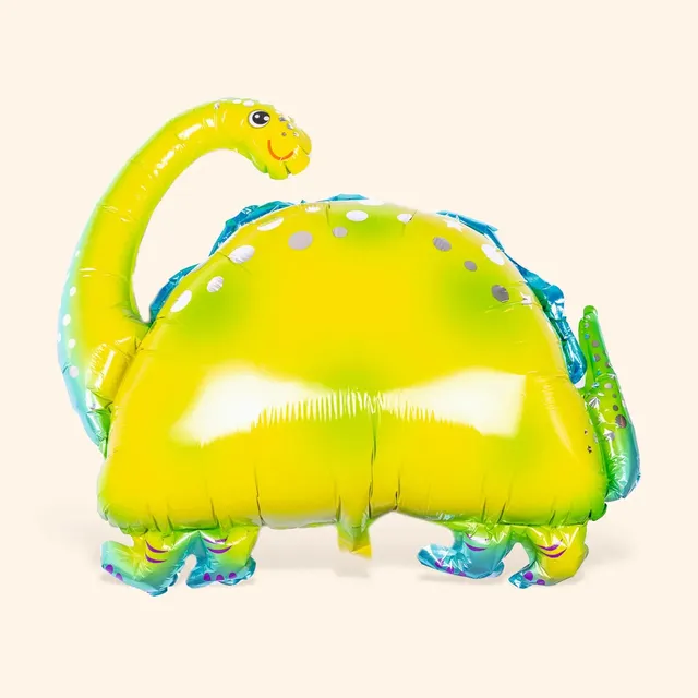 little-birthday-dinosaurier-xl-folien-luftballon-75x85-cm-gr-n-blau image 1