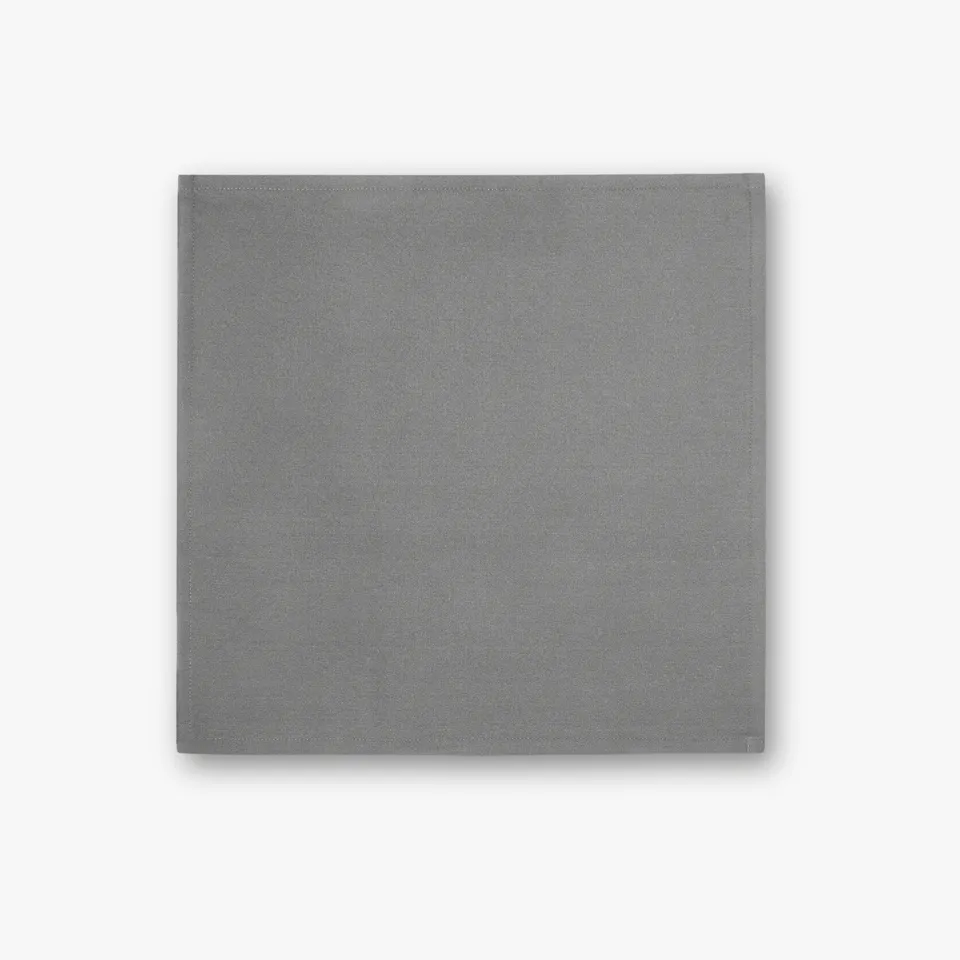 eventzauber-stoffservietten-klassisch-serviette-grau image 1