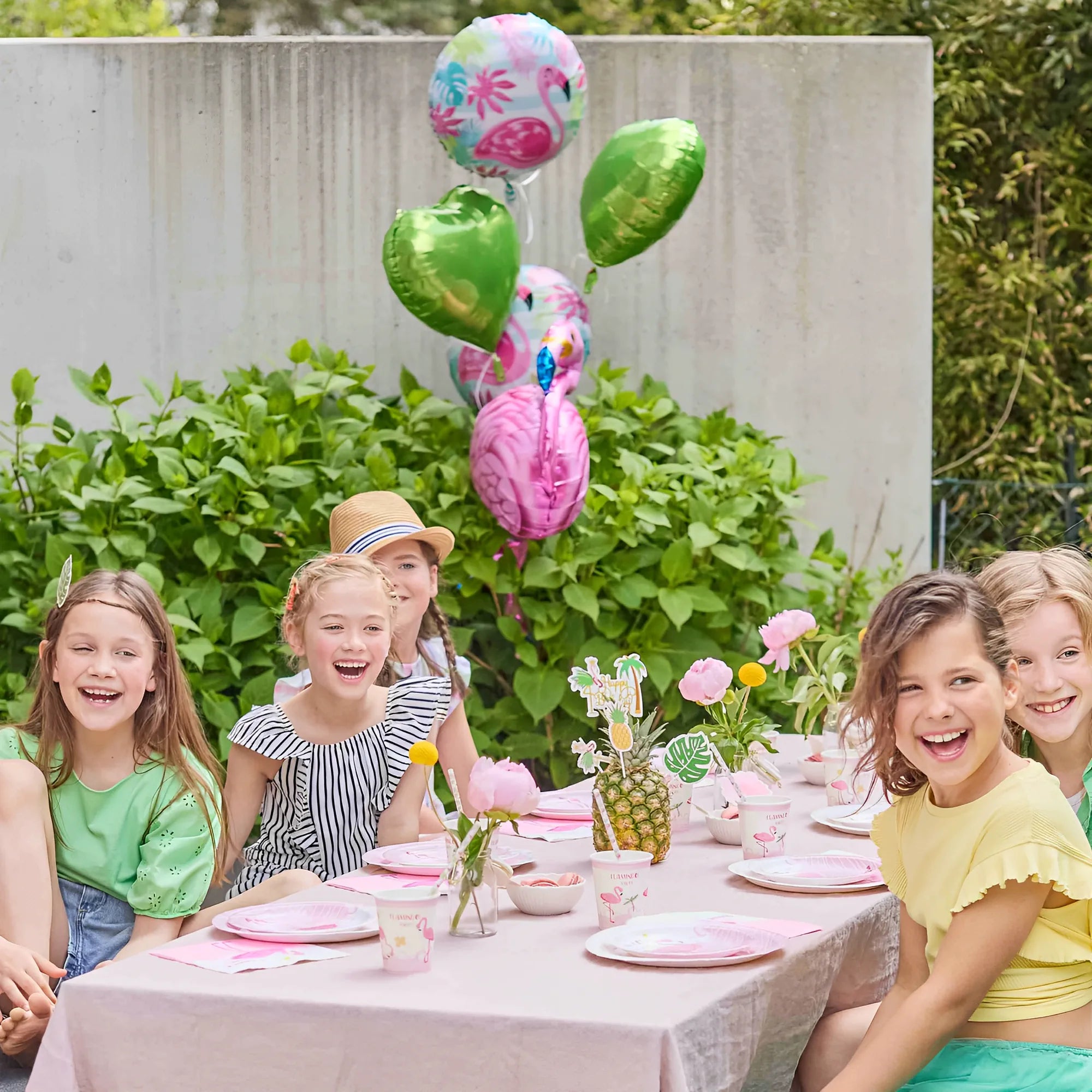 little-birthday-flamingo-set-folienballon-5-st-ck-helium image 5