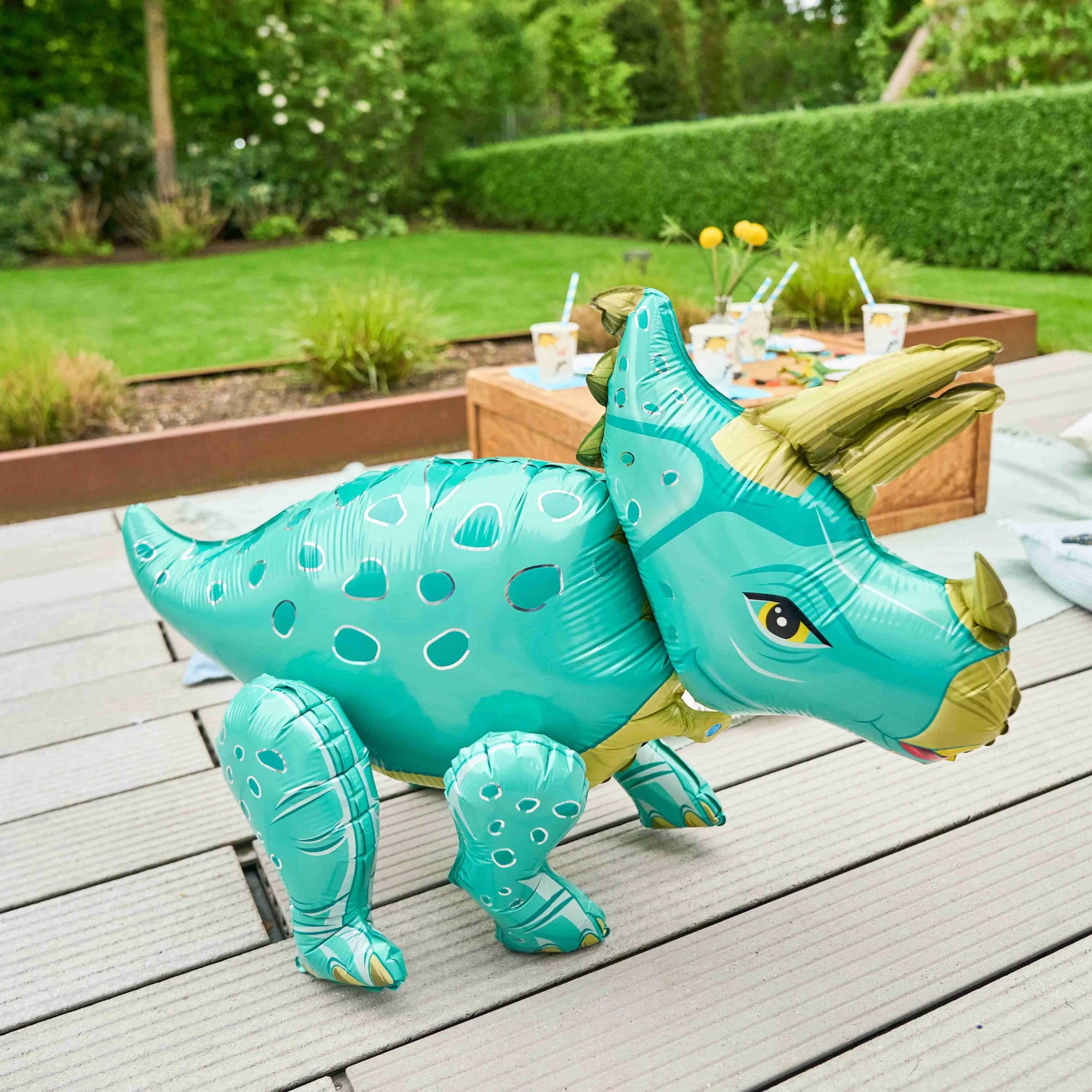 little-birthday-dinosaurier-folienballon-xxl-stehend-90-cm image 2
