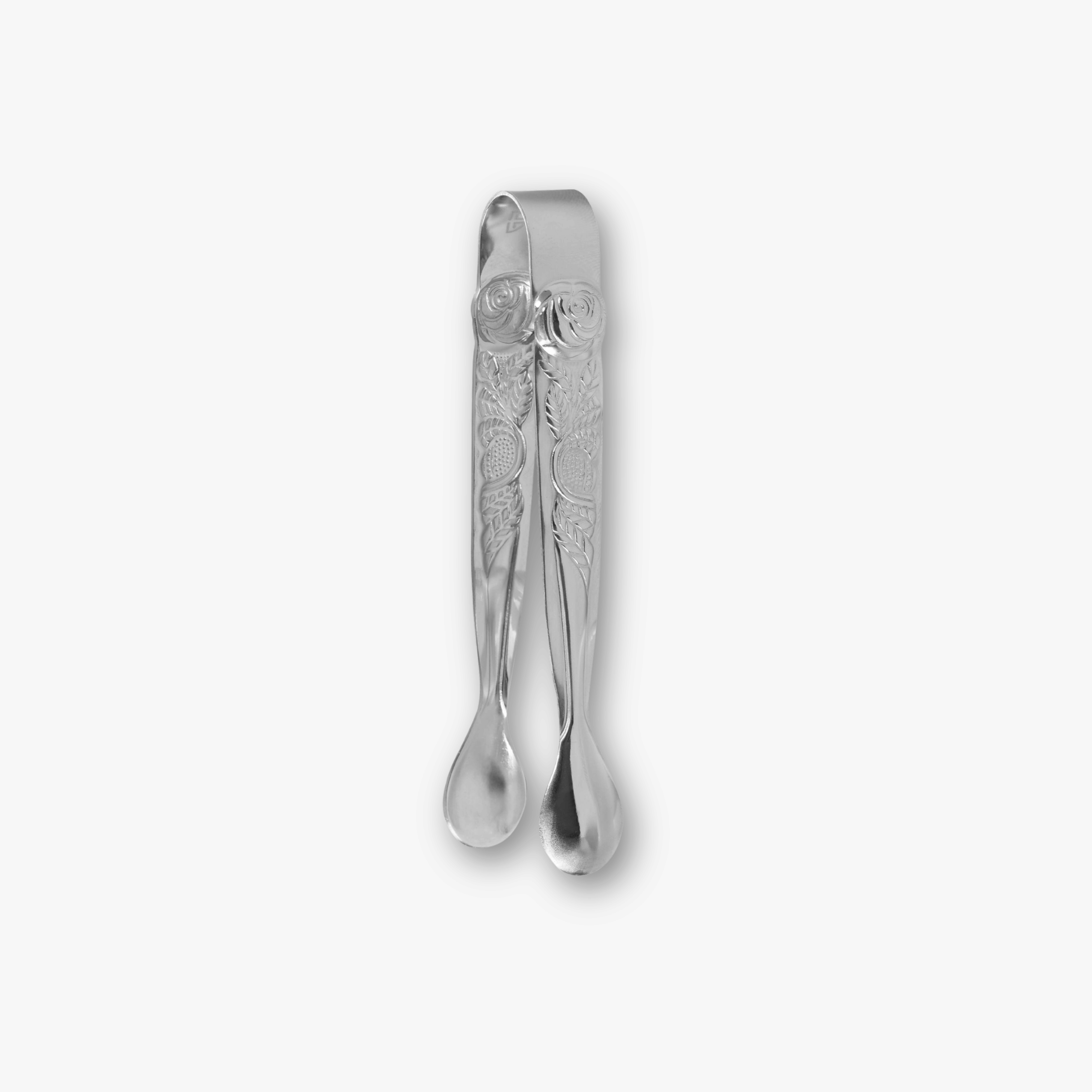 eventzauber-candybar-zange-sweet-rose-silber-zuckerzange image 1