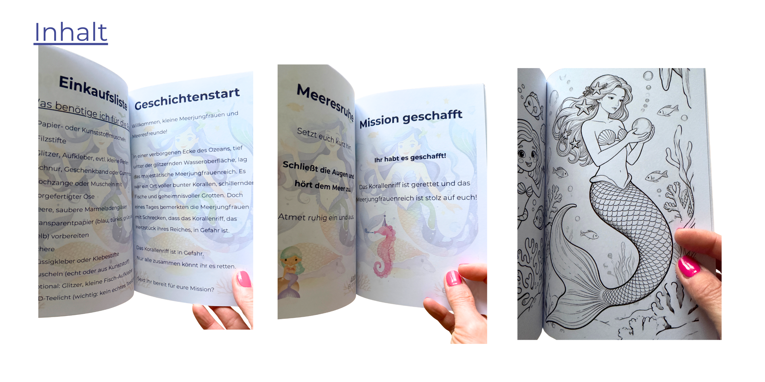 little-birthday-guide-meerjungfrau-party-play-buch-4-7-jahre image 6