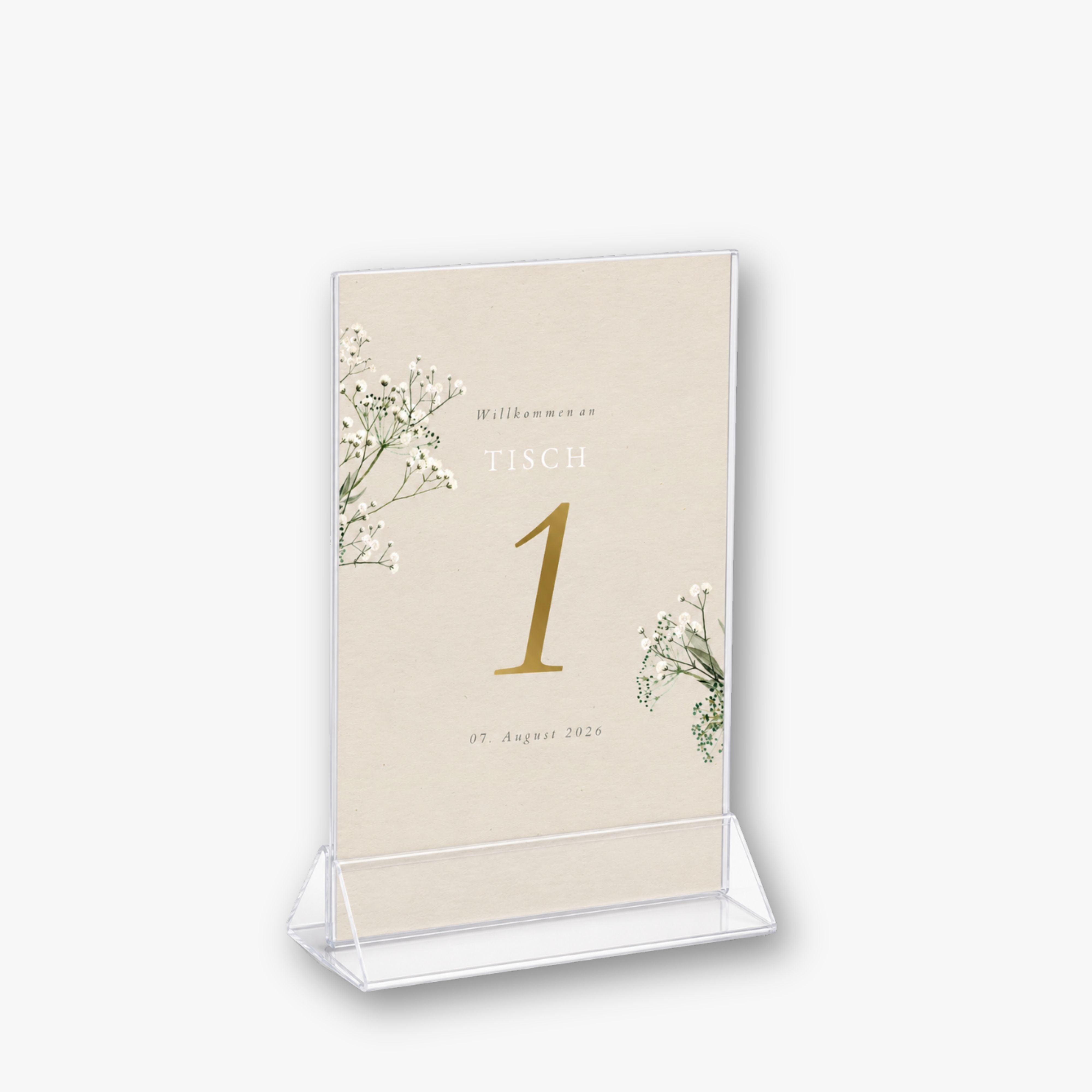 eventzauber-schilder-acryl-tischaufsteller-a6-transparent image 1