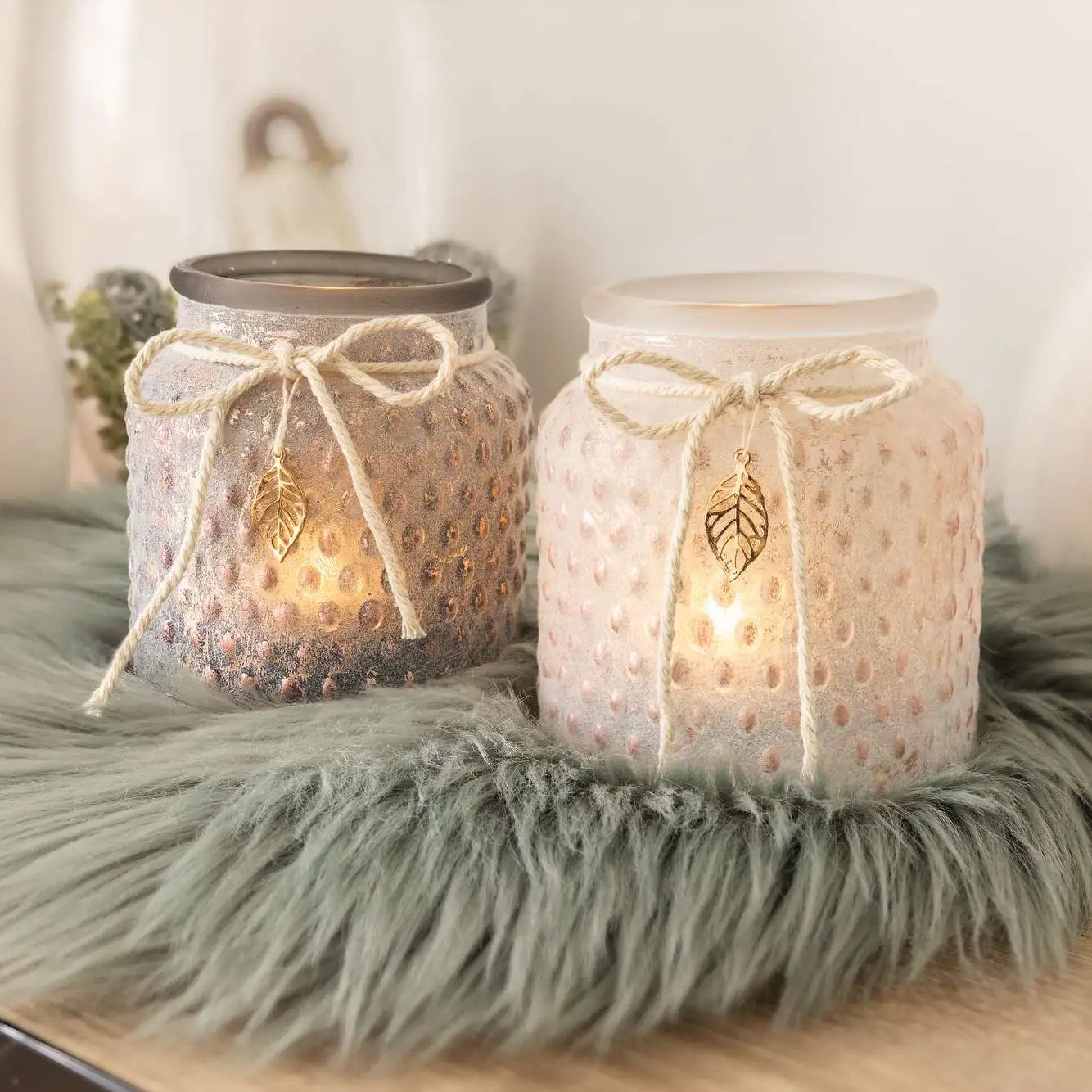 eventzauber-windlichter-boho-vintage-windlicht-2er-set-kupfer image 1