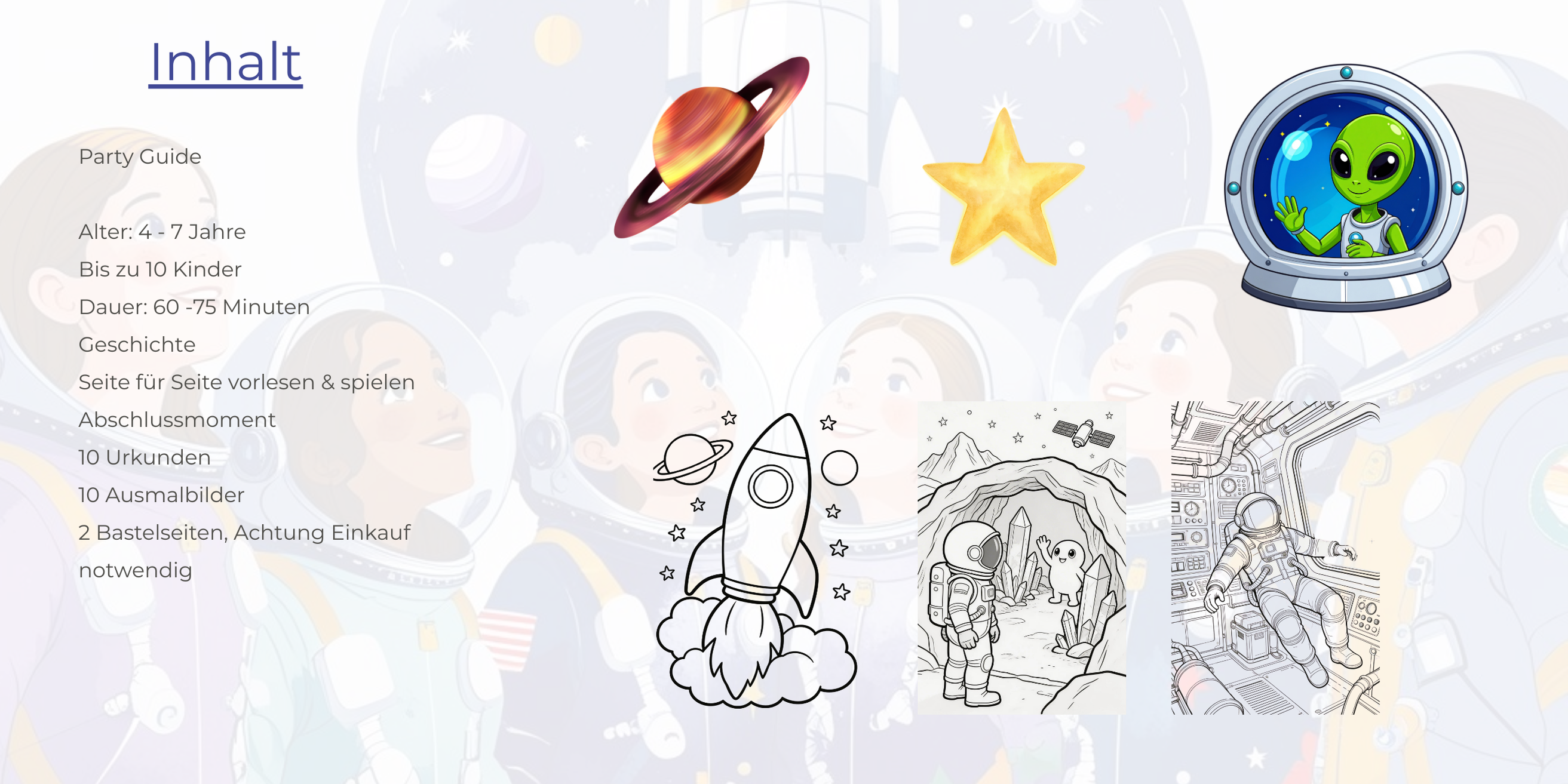 little-birthday-guide-astronauten-party-play-buch-4-7-jahre image 5