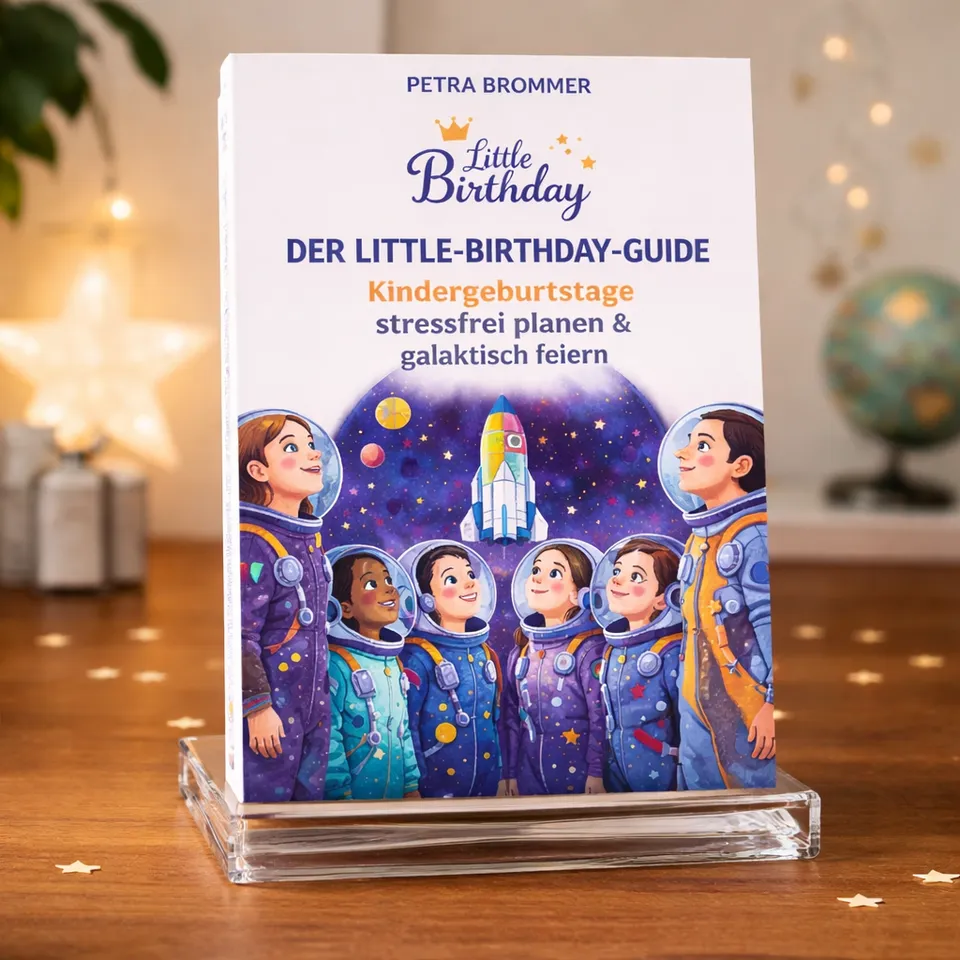 little-birthday-guide-astronauten-party-play-buch-4-7-jahre image 1