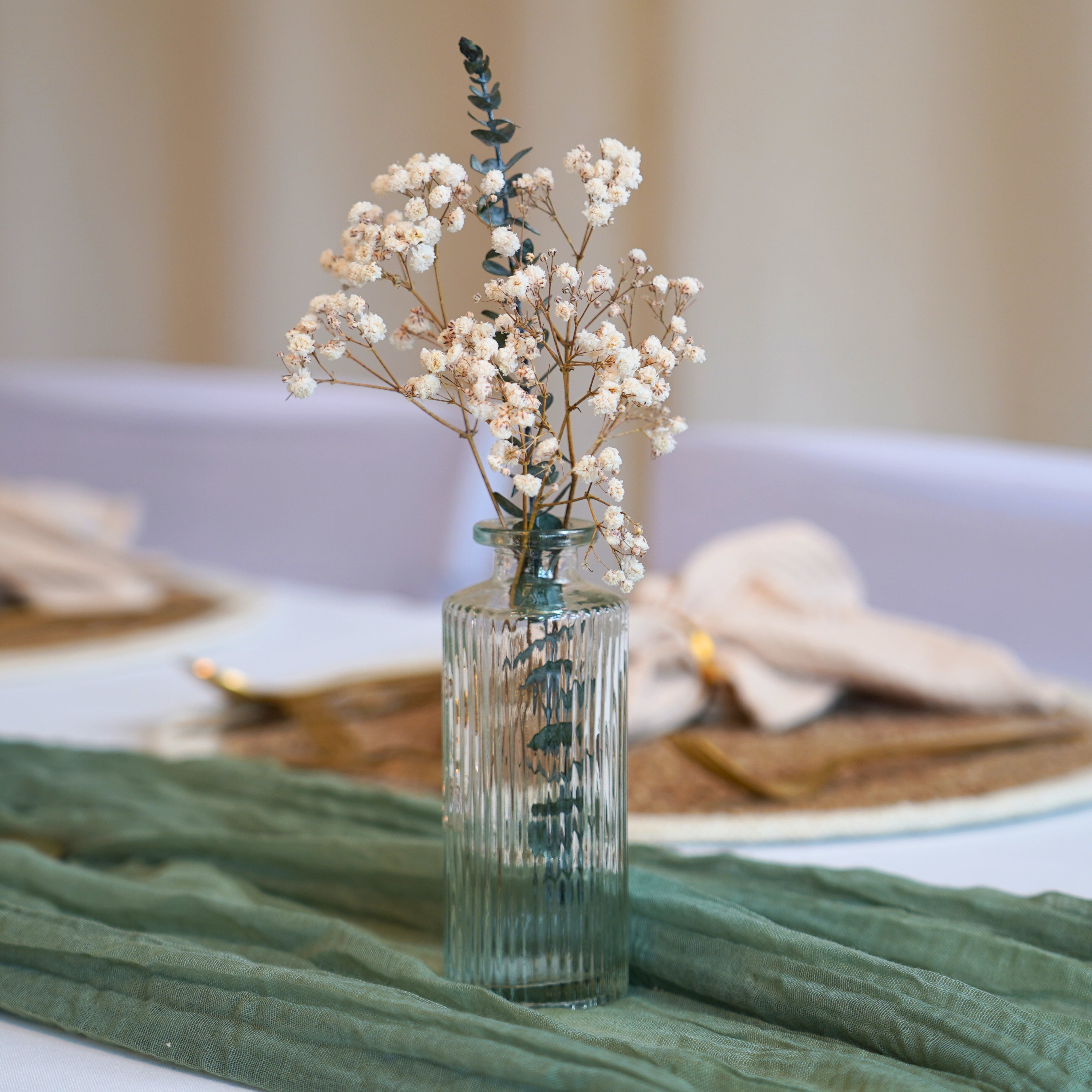 eventzauber-tischdeko-komplettset-greenery-beige-hochzeit-set image 5