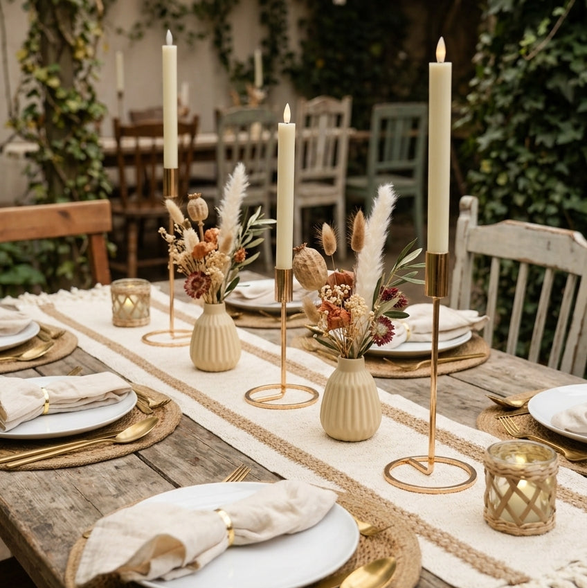 eventzauber-tischdeko-komplettset-boho-gold-20-30-g-ste-2 image 2