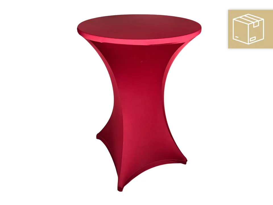eventverleih-stehtischhusse-bordeaux-stretch-80-cm image 1