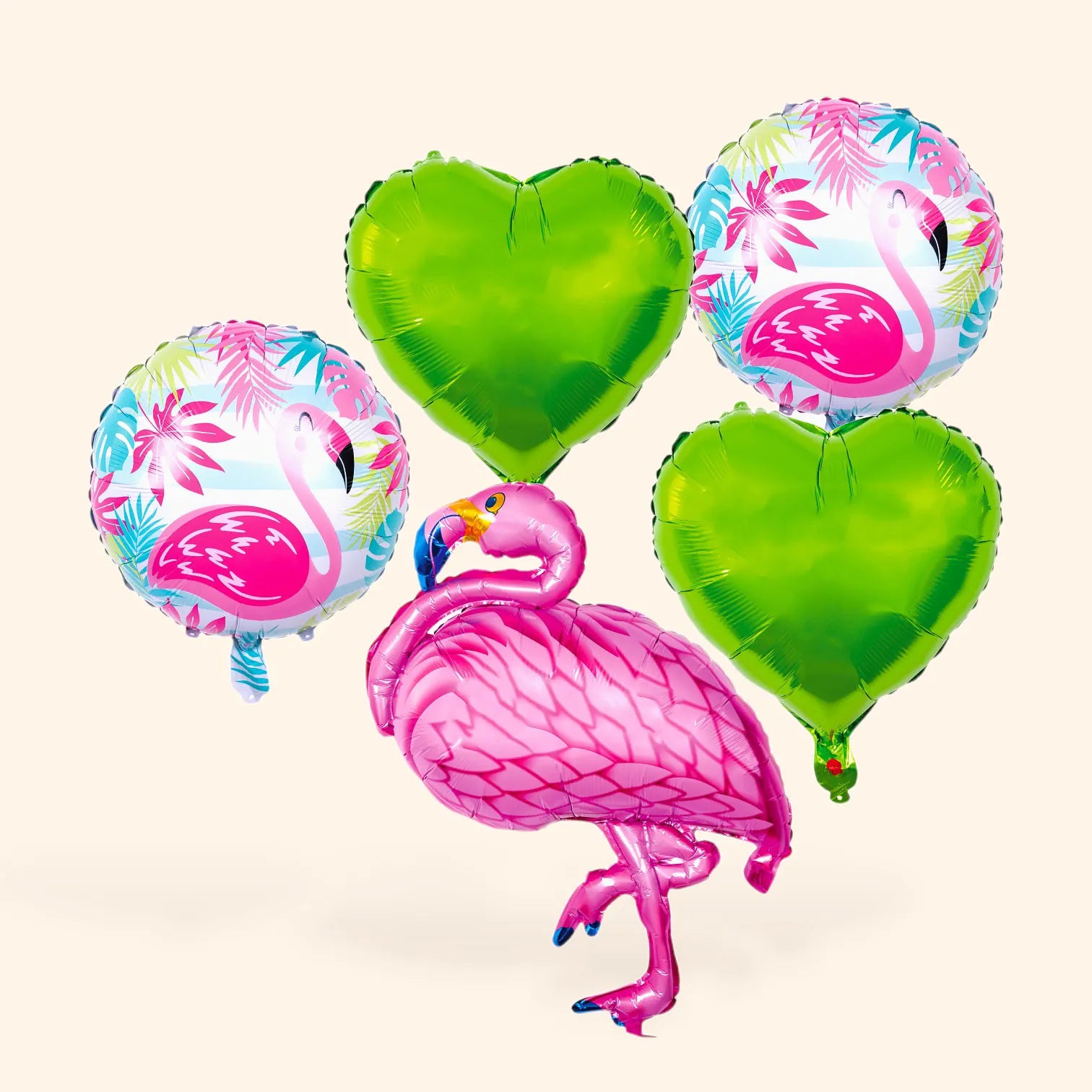 little-birthday-flamingo-set-folienballon-5-st-ck-helium image 1