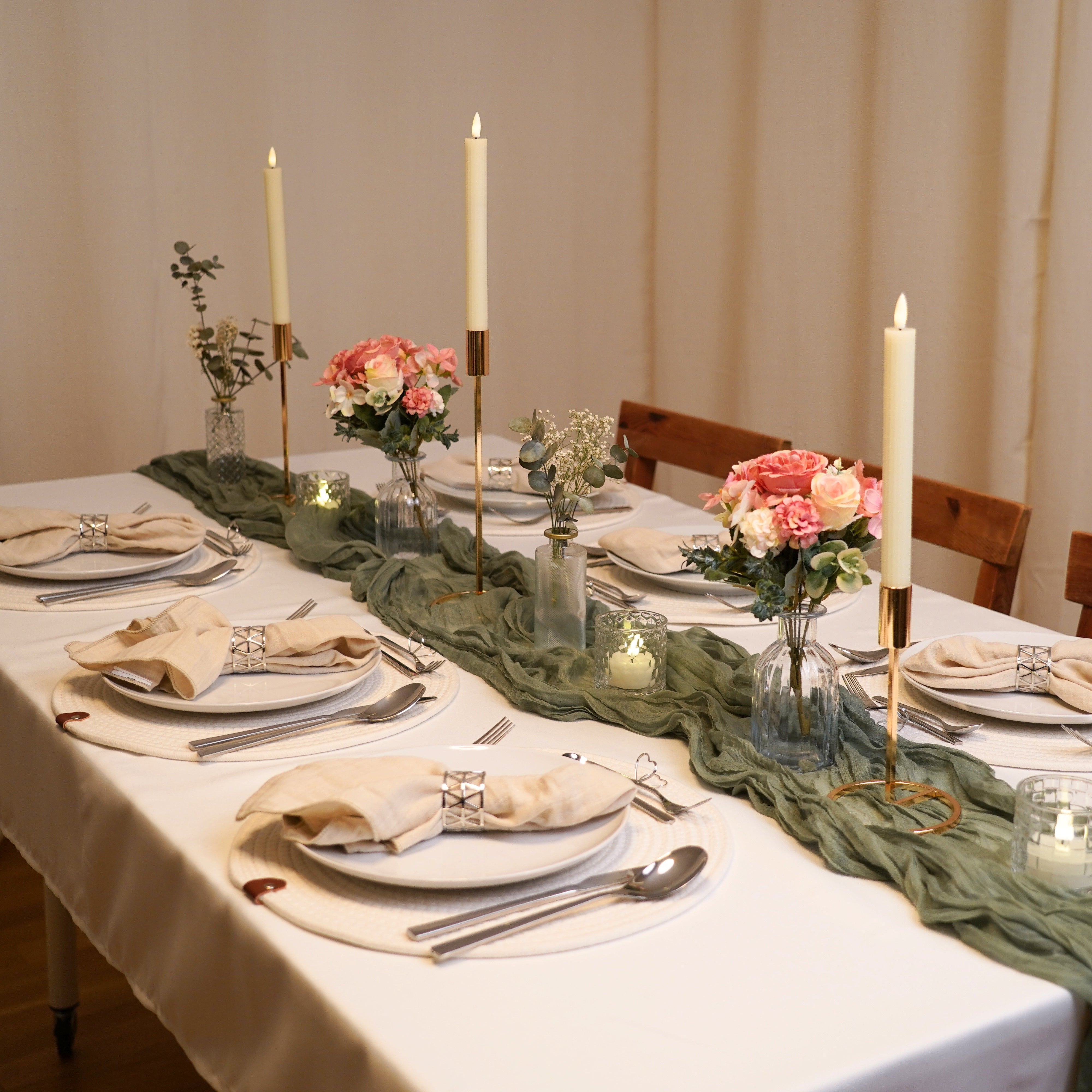 eventzauber-tischdeko-komplettset-greenery-gold-20-30-g-ste image 2
