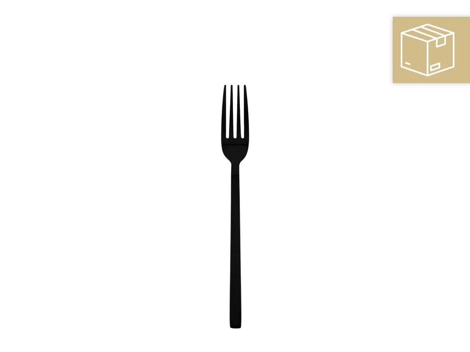 eventverleih-schwarze-dessertgabel-edelstahl-besteck-mieten image 1
