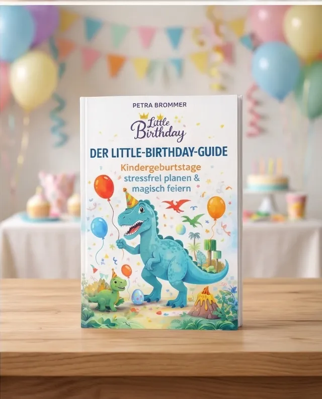 little-birthday-guide-dino-party-play-buch-4-7-jahre image 1