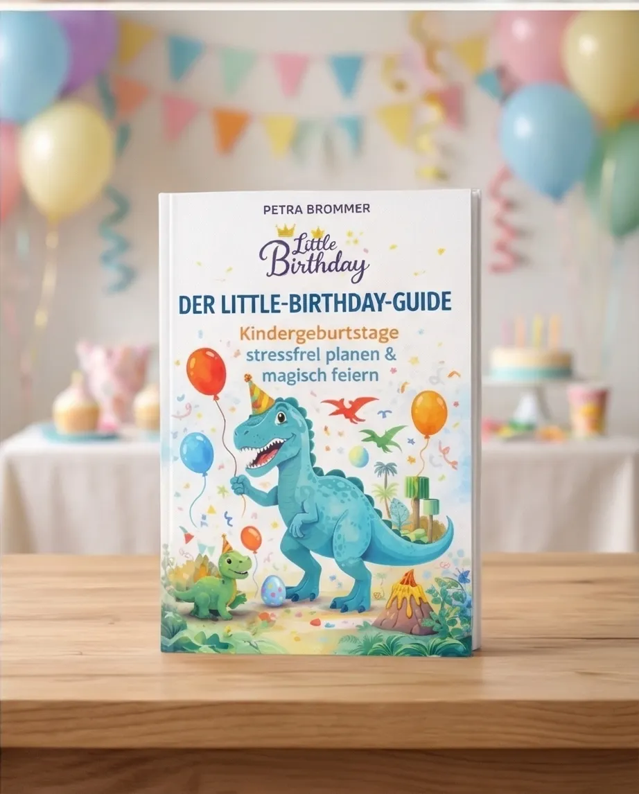 little-birthday-guide-dino-party-play-buch-4-7-jahre image 1