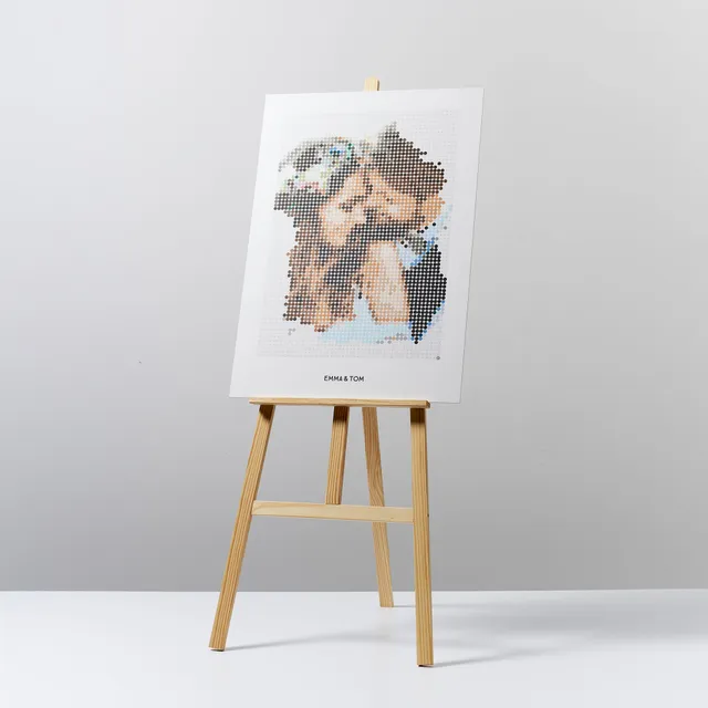 dot-on-dotty-moments-pixelart-foto-hochzeit-g-steaktion image 1