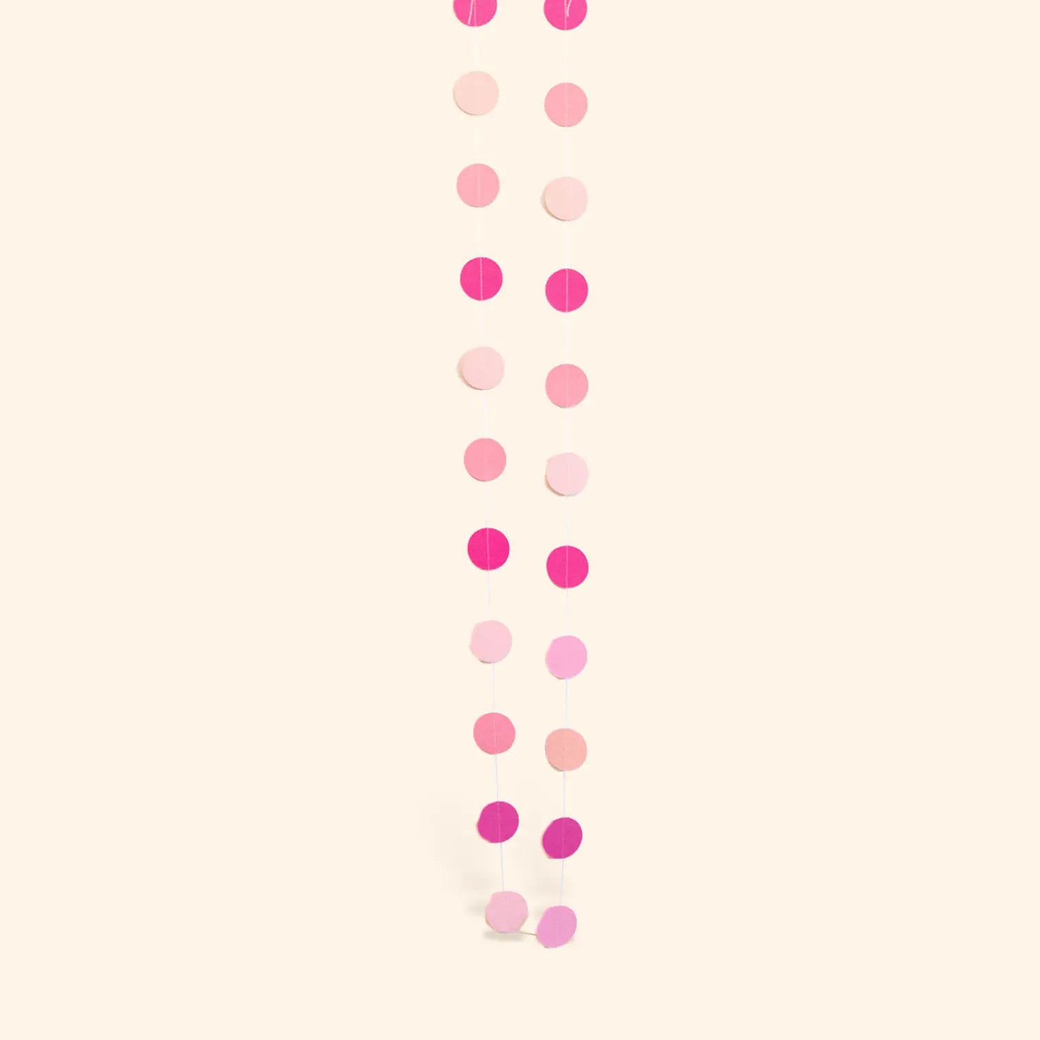 little-birthday-papiergirlande-pink-rosa-2x2-m-punkte image 3