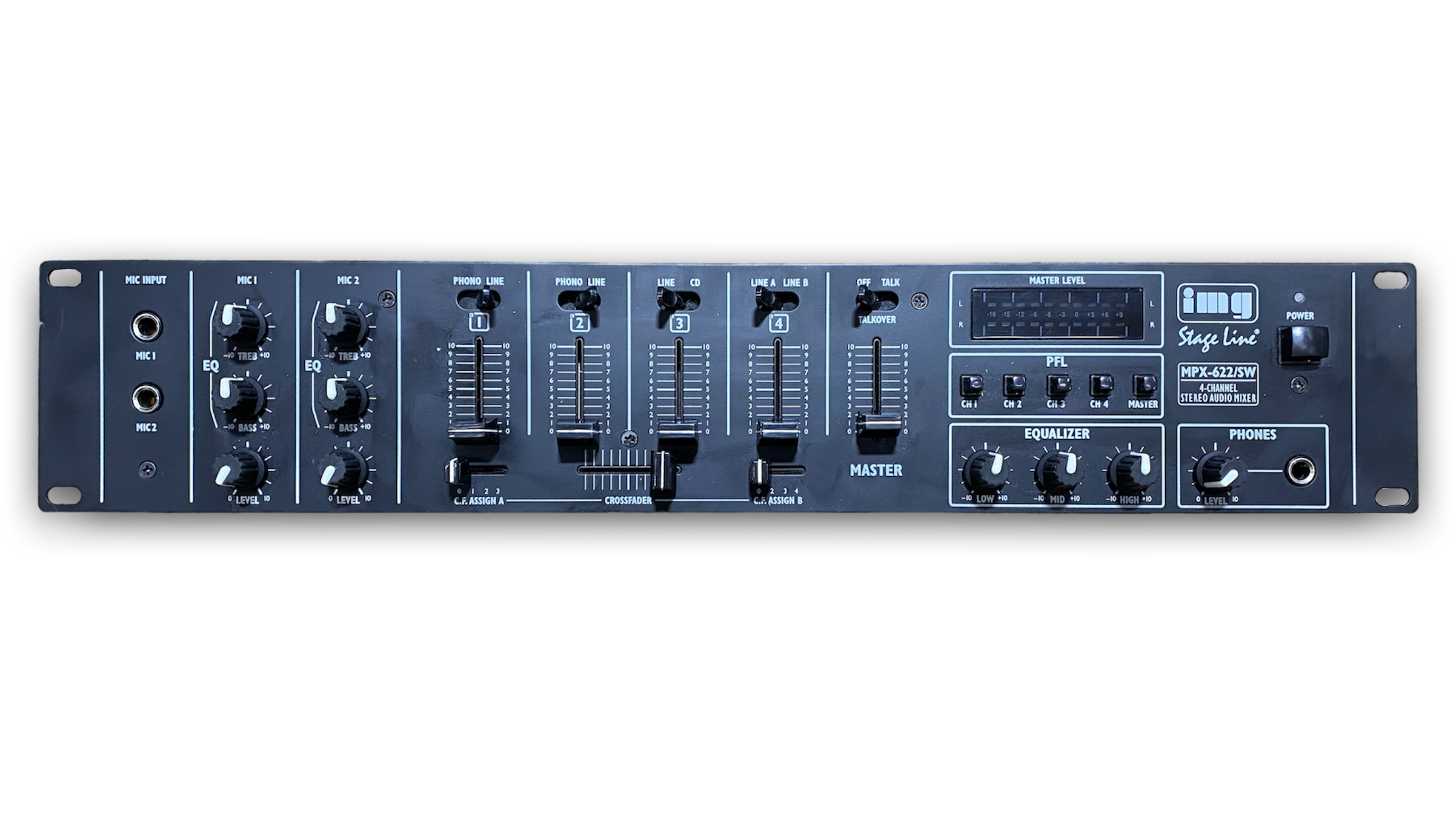 eventverleih-veranstaltungstechnik-mischpult-4-kanal-mpx-622-bis-3-tage image 1