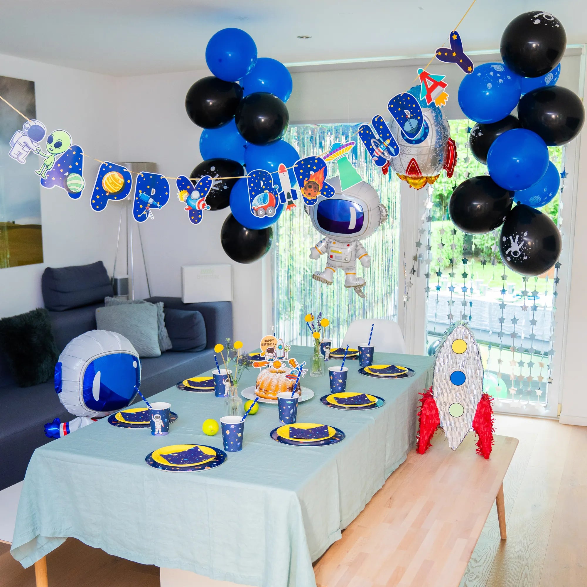 little-birthday-geburtstags-mottobox-astronaut-partyset-119-tlg image 5