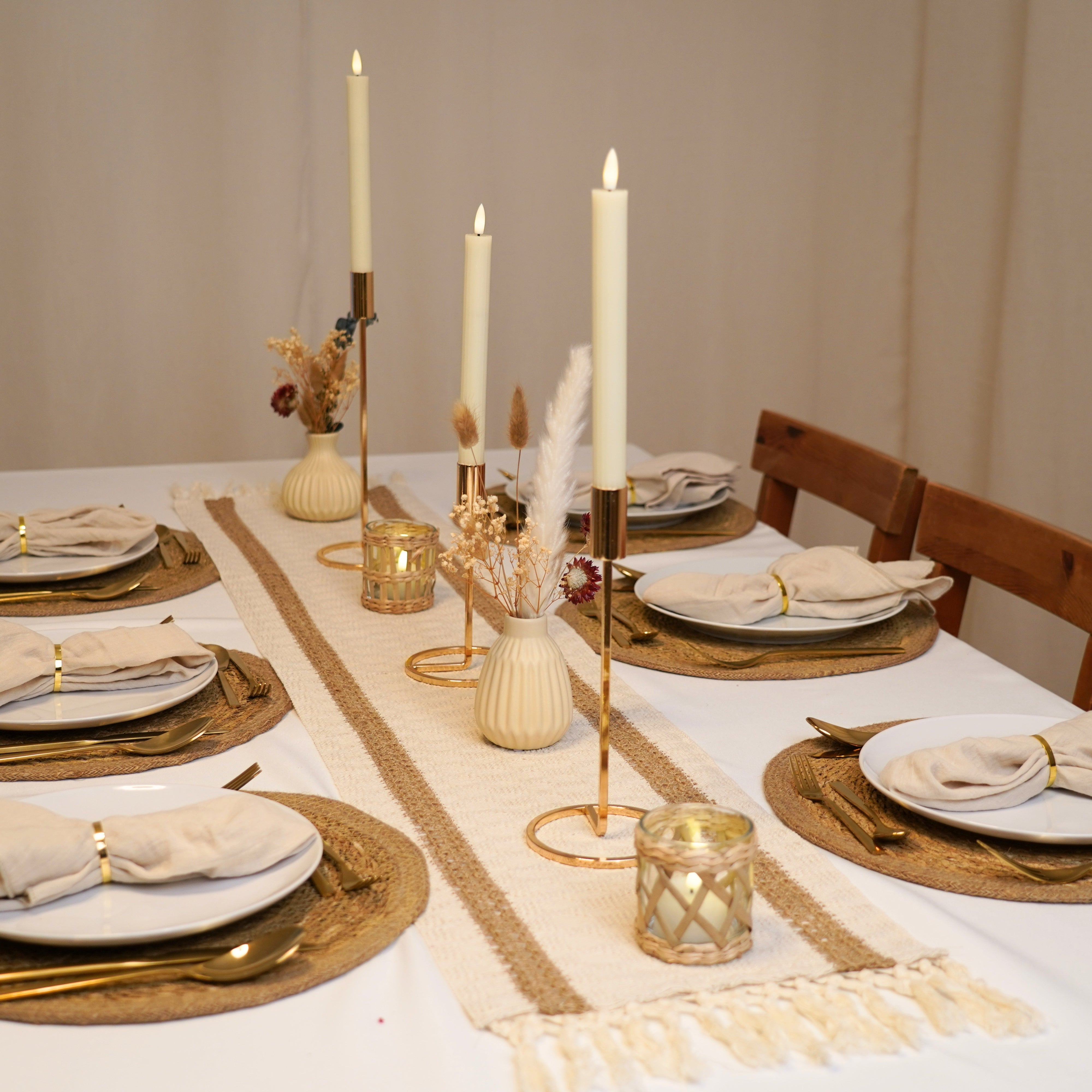 eventzauber-boho-streifen-tischl-ufer-natur-mit-fransen image 3
