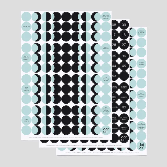 dot-on-moon-moments-dots-3er-set-klebepunkte-20-mm-mond image 1