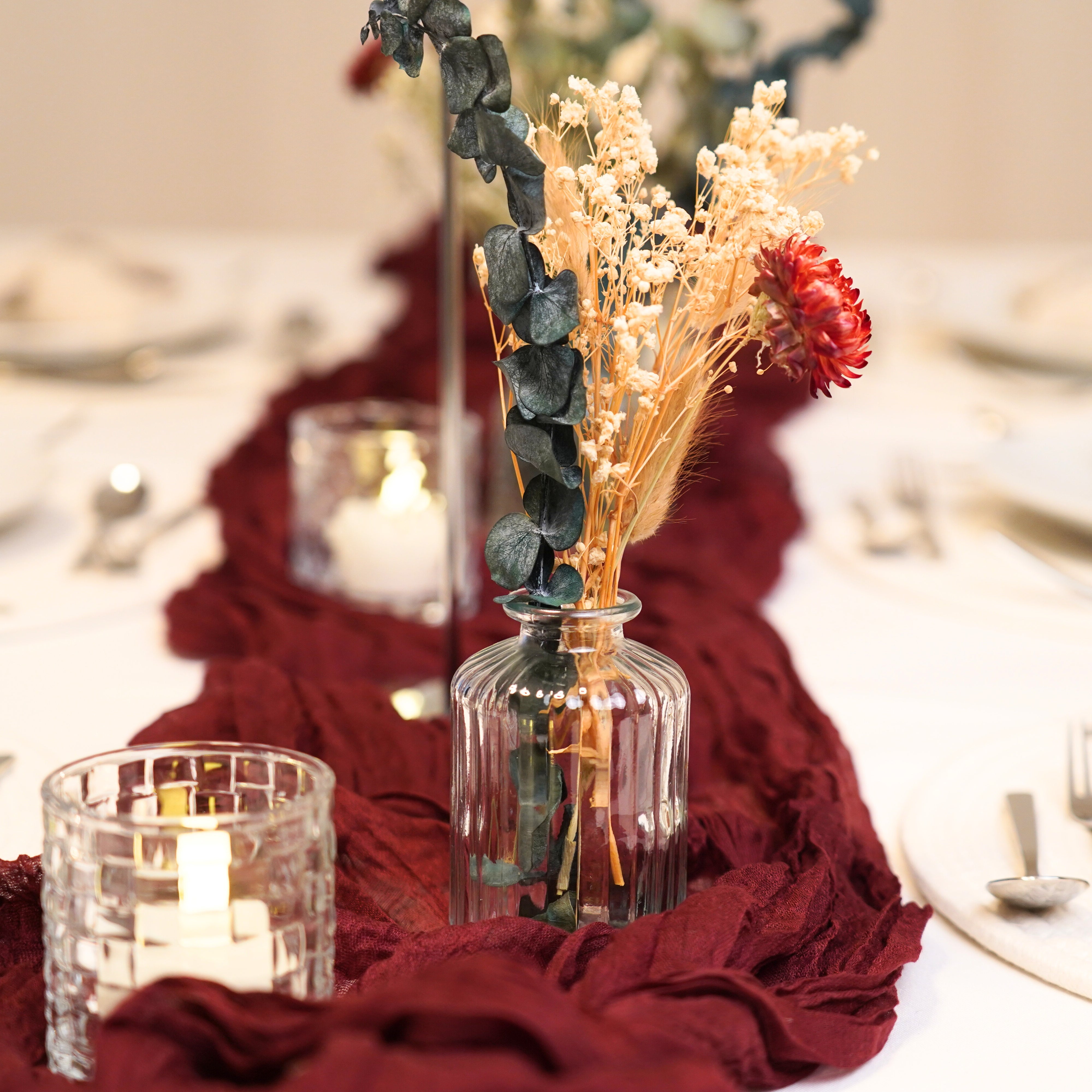 eventzauber-vasen-flaschenvasen-2er-set-klar-mix-h10-glas image 4
