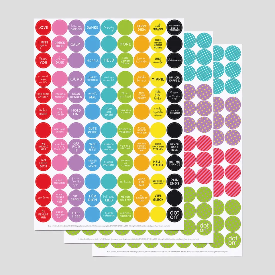 dot-on-happy-dots-klebepunkte-20-mm-3er-set-spr-che image 1
