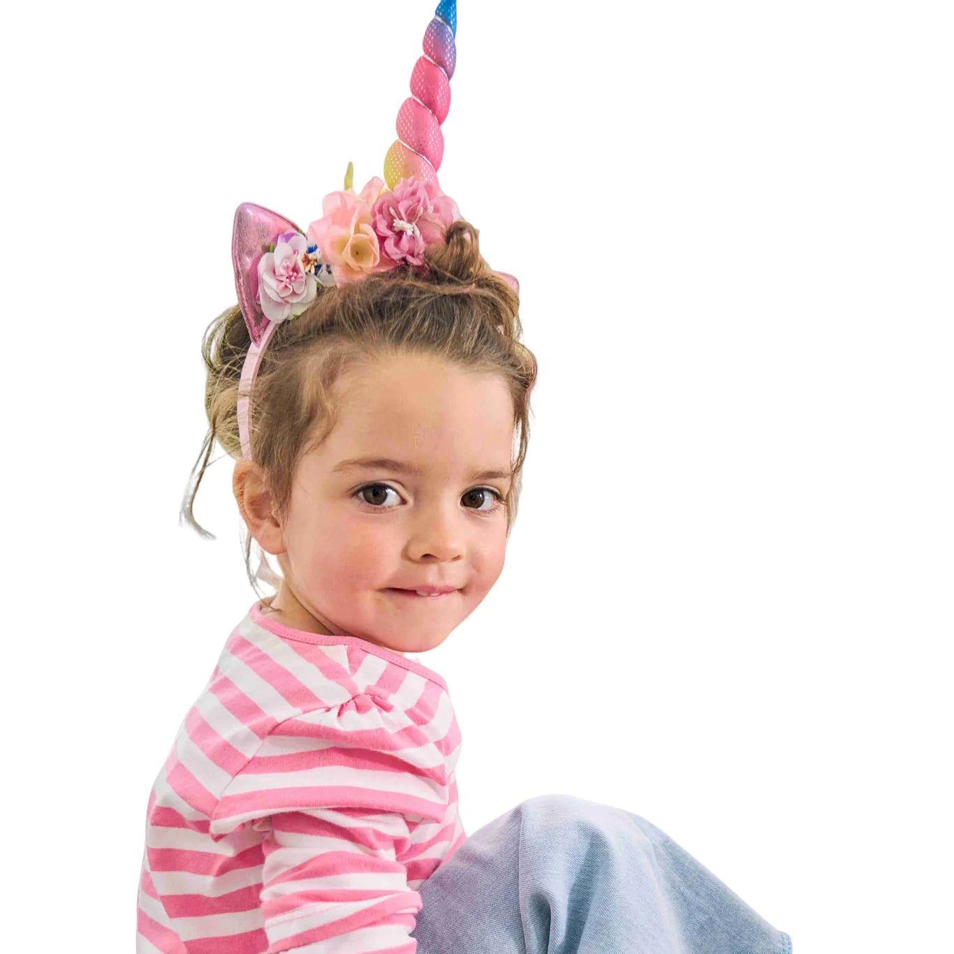 little-birthday-accessoires-einhorn-haarreif-regenbogen-26x18-cm image 2